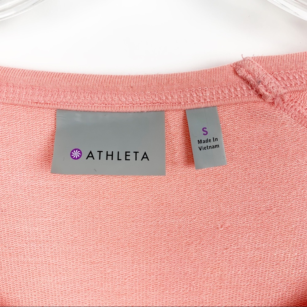 Athleta French Terry Sharkbite Top - Picture 3 of 5